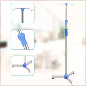 수액 거치대 이동식 링거대 병원용 폴대 휴대용 링거 스탠드 수액대 행거