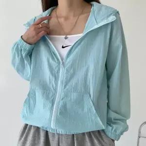 여자 자외선 초경량 차단 비침 집업 후디 윈드브레이커 빅사이즈 자켓