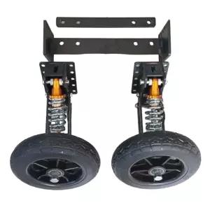 스쿠터 보조 바퀴 오토바이 범용 방지 바이크 넘어짐 부품 견인