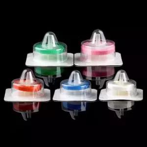 10개입 실험실용 0.22um/0.45um 멸균 밀리포어 주사기 필터 나일론/PES/PTFE 멤브레인 필터 화학 실험실 장