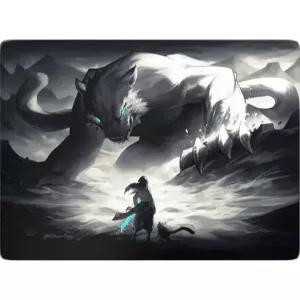 Tekkusai The Beast 강화유리 마우스패드 대형 게이밍 데스크매트