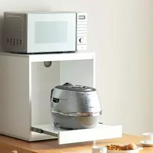 밥솥장 전자렌지선반 오븐장 럭스
