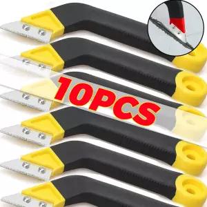 호환  전문 타일 틈새 청소 도구 벽 바닥 타일 조인트 클리너 시멘트 먼지 청소 제거 칼날 포함