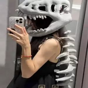 코스프레 할로윈 공룡 뼈 의상 골격 코스튬 복장 분장 크리스마스 인형탈 고급형 내구성