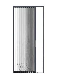 자바라방충망 틈새 메쉬 교체 현관 방충 스텐 슬라이딩 접이식 미닫이 문틀 베란다 창문 설치