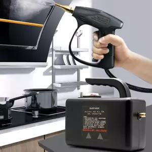 스팀 청소기 세차 직선 차량 스프레이 블랙 내부 고압 분사기 2600W