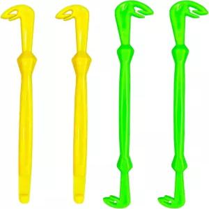 MODODO 낚싯줄 와인더 4팩 후크 실타래 및 보빈 홀더 낚시 미끼 제작을 위한 재봉 공예 실 스풀 정리함