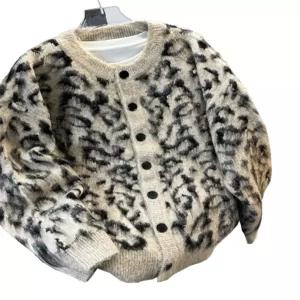 겨울용 스웨터 가디건 남녀공용 두꺼운 아우터 니트웨어