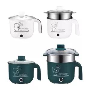 전기 요리 냄비 Nonstick 8L 스테인레스 스틸 다기능 2 기어 프라이팬 국수라면 죽 계란