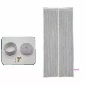 방충망 화이트 모기장 찍찍이 현관자동ghi359