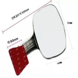 고품격 SUV 후사경 자동차 크로스컨트리 승합차 뒷유리 단팔 화이트