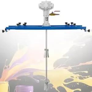 공기 구동 페인트 믹서 공압 드럼 교반기 3기통 교반 도구 효율적인 혼합을 위한 고강도 펄 및 코팅에