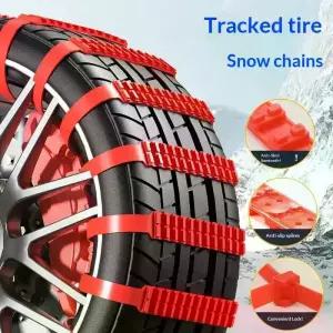 자동차 오토바이용 미끄럼 방지 스노우 체인 겨울 및 악조건 도로용 휠 비상용 장치