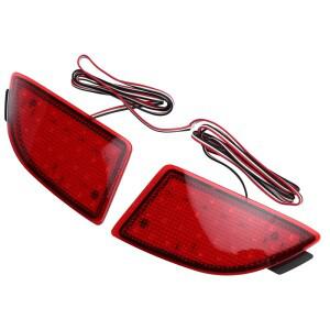 마쯔다 호환 3 해치백 악셀라 BM BL용 자동차 LED 리어 호환 범퍼 라이트 브레이크 리플렉터 BCW8-51-5M0B