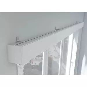 커튼박스 셀프 무타공 레일 브라켓 거실 블라인드 배플탑 1m