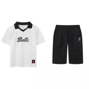 [갤러리아] NBA키즈어센틱 자카드 카라반팔티 6부카고세트(K262TS020P/00/PT070/19