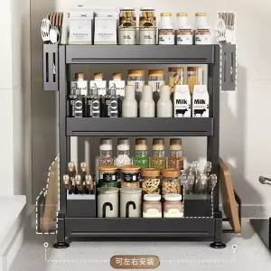 좁은주방정리 양념통정리함 식탁정리함