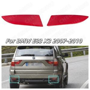 BMW 호환 E83 X3 2007 2011용 리어 호환 범퍼 리플렉터 라이트 경고등 정지등 브레이크 등 63147162217