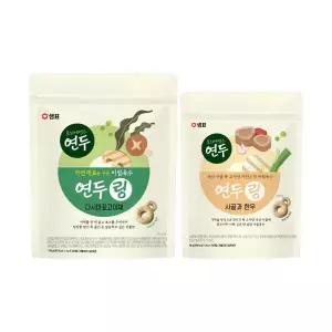 샘표 연두링 다시마야채 140g+한우사골 80g (총55개입) 2290031 J
