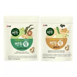 샘표 연두링 다시마야채 140g+황태와 무 80g (총55개입) 2290325 J