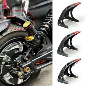 [호환품]NIU UQI Ninebot SP1 용 LED 라이트 매트 블랙 수정 된 전면 확장 펜더 스플래시 패드 바이크 오토