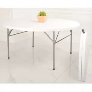 원형 테이블 접이식 식탁 휴대용 원탁 간이 야외용 플라스틱 대형