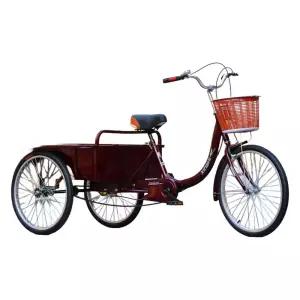 장보기 어른 할아버지 소형 리어카 바이크 세발자전거 타이어 어르신 짐싣는자선거 시골 성인