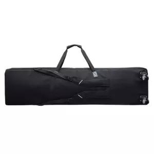 키보드 케이스 건반 가방 휴대용 피아노 전자 이동식 더블 블랙 악기 보관