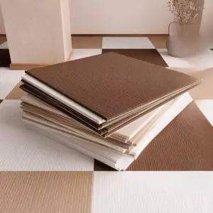 바닥 타일 사무실 카페트 거실 매트 베란다 스티커 조각매트 실내 카펫타일 접착식 인테리어