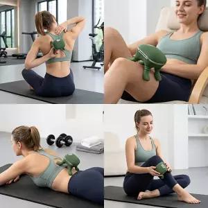 등 및 목 마사지기 손가락 열 시뮬레이션 손 디자인 깊은 조직 이완