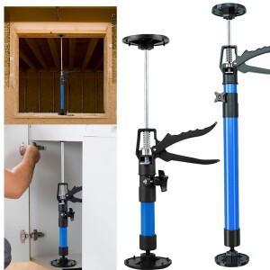 절약형 텔레스코픽 스틸 지지대 캐비닛 잭 드라이월 건설 도구 확장형 미끄럼 방지 핸드 리프팅