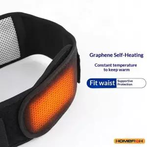 자가발열 조절 가능 허리벨트 20개 근육 워밍업을 위한 지지대 남녀공용