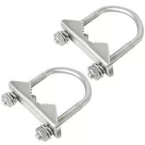 RDSRF 안테나 마운트 클램프 U볼트 2개 PCS 외부 홈 U 있는 마스트 V 턱 블록
