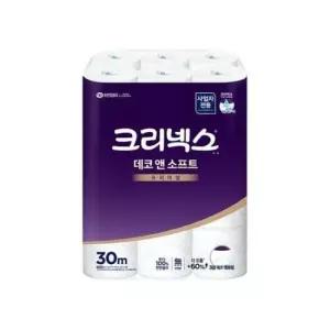 크리넥스 데코 소프트 화장지 (1개입) 30mx24롤