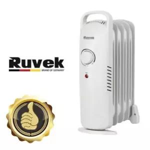 전기난로 루베크15 저소음 안전난방 미니전기 라디에이터 5핀
