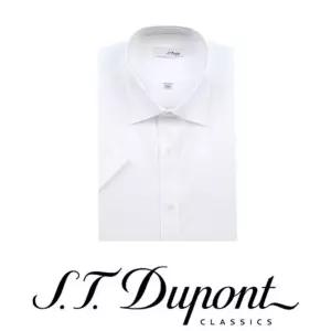 [갤러리아] 듀퐁 26년 슬림핏 면혼방 시원한 흰색 반팔 와이셔츠 (SE6MM21HS301SWH)