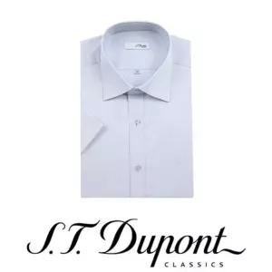 [갤러리아] 듀퐁 26년 슬림핏 신축성 있는 반팔 그레이 와이셔츠(SE6MM21HS302SGY)