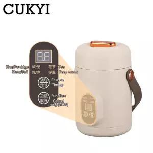 휴대용 멀티쿠커 전기 주전자 수프 죽 찜 냄비 차 커피 히터 세라믹 밥솥 자동 보온 라면 보일러