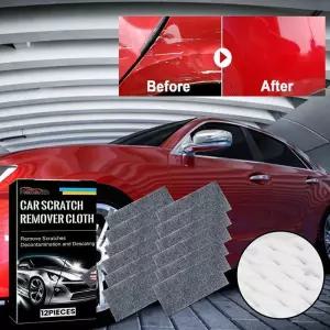 매직 자동차 스크래치 리무버 광택 청소 나노스파클 천 페인트 2 개