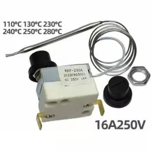 전기 프라이팬 오븐 온도 조절 팬케이크 0 30 230 240 250 280 제한 보호 장치 조절기 pa