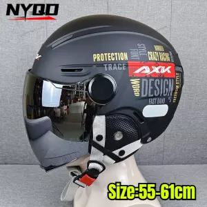 초대형 전기 자동차 헬멧 페인트 특수 자전거 귀 보호 여름 하프 대형 머리 둘레