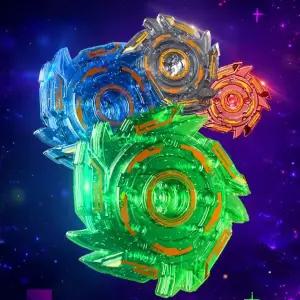 발광 줄팽이 1p 스파크 회전 장난감 불빛 추억의 문방구 완구 선물용