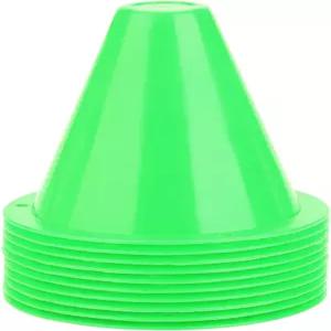 OOKENS 트레이닝 마커 콘 10pcs 3인치 미니 스포츠 축구 장비 롤러 스케이팅 장벽 피트니스 연습용