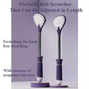 간지럼 스크래치 가려운 휴대용 Scratcher 텔레스코픽 확장 가능한 백 도구 포인트 마사지 스틱