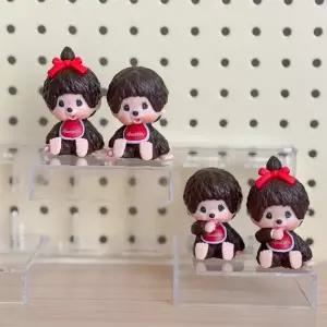 캐릭터 피규어 인형 4종 세트 미니어처 장식 소품 책상 선반 디스플레이 수집