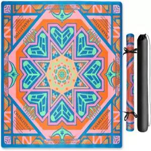 시유에 마작 매트 세트315 315 미끄럼 마작포커카드 감소 오렌지용 소음 아메리칸 게이밍도미노즈블루 방지