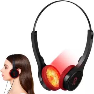 퍼시오 이어 레드 라이트 테라피 650nm/850nm/940nm 적외선 심층 침투 웨어러블 USB 전원 일반 웰빙용