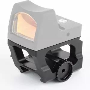 QIRUIMY 슈퍼 슬림 레드 닷 라이저 피카티니 마운트 광학 RMR용 1.2인치 높이