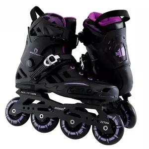 인라인 스케이트 롤러 블레이드 남녀 초보자용 원 로우 프리스타일 스케이팅 슈즈 야외 대학 훈련용