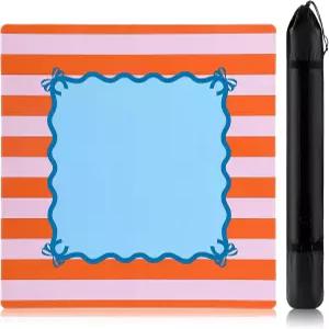 던지 33인치 마작 매트와 게임 휴대용 커버 블루 고무 포커 미끄럼 액세서리 선물 네이비 테이블 게이밍